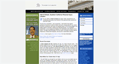 Desktop Screenshot of apinjurylaw.com